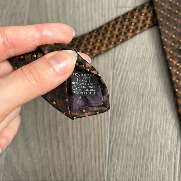 DIOR vintage 100% Silk tie - Picture 2 of 4
